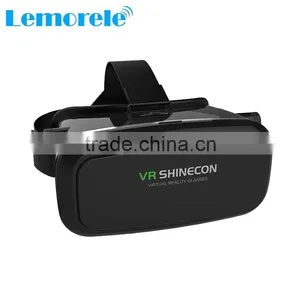 Shinecon VR Virtual Reality 3D Glasses Helmet Google Cardboard Oculus Rift DK2 for IPhone Samsung 4.7 ~ 6 Inch Smartphone thumbnail-1