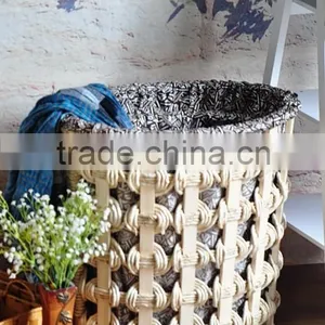 Unique Design Nylon Corn Bran Woven Storage Basket With High Quality and Excellent Price thumbnail-3