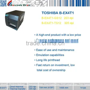TEC B-EX4T1 Heat Label Thermal Transfer Direct Thermal Printer thumbnail-2