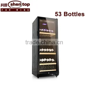 Compressor Wine Refrigerator Wine Cooler STH-H120A Wine Compressor Wine Chiller Cabinet 80 ~120 Bottles thumbnail-3