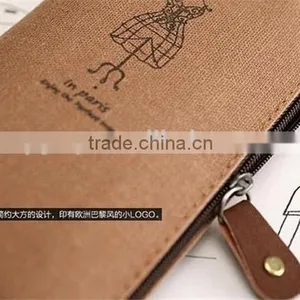 Paris Pencil Case Retro Pencil Pouch Pencil Bag Pen Box thumbnail-4
