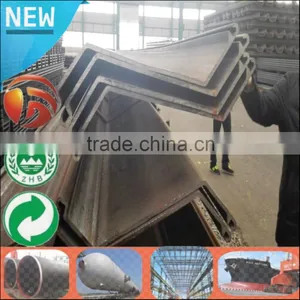 Hot Sale High Qulity 10.5mm Thick Different Types of U Type Z Type Used Steel Sheet Pile Q420bz thumbnail-3
