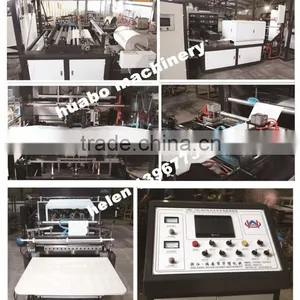 Three Side Seal Bag Making Machine/Box Bag Type Ultrasonic Sealing Non Woven Bag Machine thumbnail-2