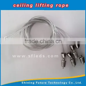 Flexible Steel Rope Ceiling Light Fixture Led Lifting Rope thumbnail-5