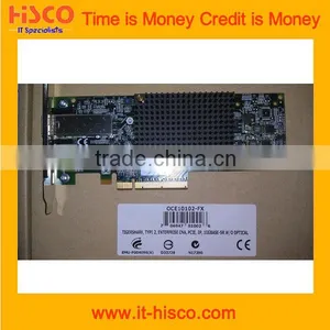 Emulex OCe10102-FX PCI-E Dual Port 10GbE FCoE CNA AdapterEmulex OCe10102-FX PCI-E Dual Port 10GbE FCoE CNA Adapter thumbnail-1