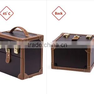European Style Princess Beauty Hard Shell EVA Material Combination Lock Case For Cosmetic & Jewelry Case thumbnail-3