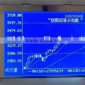 RA8835 Blue on White Graphic 320x240 Lcd Display thumbnail-2