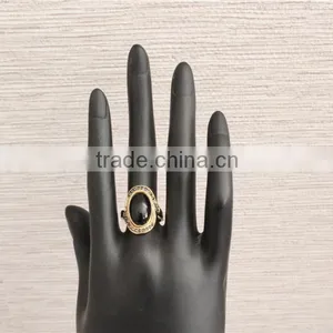 Hot Sale Gold Plated Rings Cheap , Rhinestone Rings Fashion Jewelry thumbnail-1