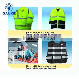 Hi Vis Vest Safety Clothes Safety Vest With Pockets Zipper Closure thumbnail-1