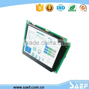High Contrast 3.5 Inch Tft Industrial Display With RS232 / TTL UART Interface & USB Port thumbnail-2