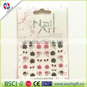 Fashion Flower Nail Stickers Water Transfer Decals Foils Polish DIY Nail Art Tools Nails Beauty Accessories thumbnail-5