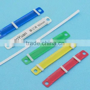 Guangzhou Factory Manufacturer Plastic Book Binding Clip thumbnail-1