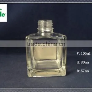 105ml Square Diffuser Glass Bottle/glass Aroma Diffuser Bottle thumbnail-1