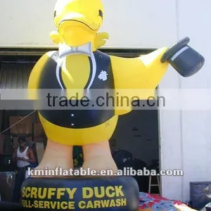 Inflatable Duck in Suit thumbnail-1