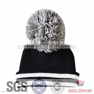 Custom Winter Hats With Ball on Top thumbnail-6