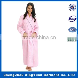 Girls Design Lovely Fashion Hooded and Thickening Coral Fleece /flannel Bathrobe Printed thumbnail-1