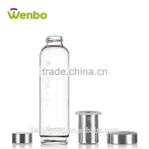 Portable Tea Infuser Glass Bottle Wholesale thumbnail-2