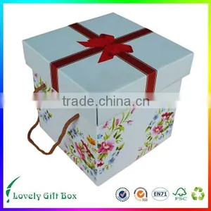 Created Paper Packaging Box for Red Perfume Gift Packing thumbnail-4