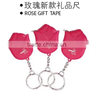 ABS Charming Rose Looking 1m Universal Mini Measuring Tape for Promotional thumbnail-1