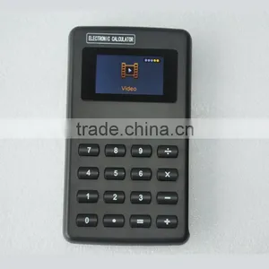 Magic Calculator With MP4 Function Has EBook, Photo, Music, Video, Recorder, FM Radio, Emergency Button to Back to Calculator thumbnail-4