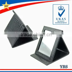 Croco Leather Folding Makeup Mirror thumbnail-2