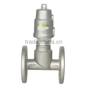 2 Way Full Stainless Steel Angle Seat Valve With Pneumatic Actuator thumbnail-3