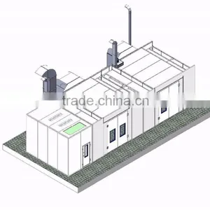 JF Glass Paint Booth for Sale Painting Line Wood Painting Line thumbnail-4