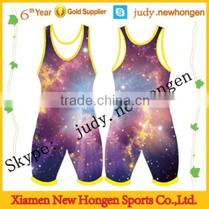 China High Quality Wrestling Singlets, Cheap Wrestling Singlets for Sale thumbnail-1