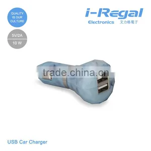 2015 High Speed 2 Port Universal Mobile Phone Charger 3A Dual USB Car Charger Usb Phone Car Charger thumbnail-1