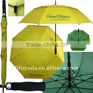Auto New Double Layers Special Golf Umbrella thumbnail-1