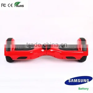 6" Red Self Balancing Scooter Hoverboard thumbnail-1