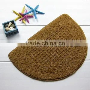 Polypropylene Rugs Semi Circle Anti-slip Rugs Bathroom Mats thumbnail-2