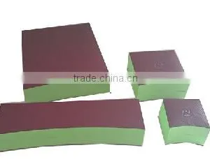 Luxury Plastic Paper Jewelry Gift Box Square Shape With Radian Custom Logo thumbnail-2
