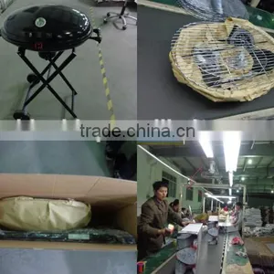 Protable Vertical Homemade Charcoal Grill thumbnail-2