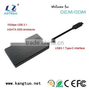 OEM Usb3.1 Type C SSD Enclosure 10Gbps thumbnail-2