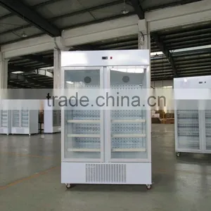 Pharmaceutical Factory Freezer and Refrigerator in Glass Door 660L thumbnail-2