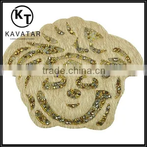 Good Quality Hot Fix Iron on Fabric Patch thumbnail-1