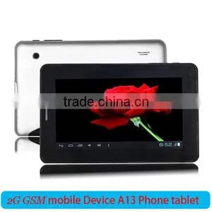 7" Screen Android 4.0 Boxchip A13 4GB Portable Tablet, Tablet PC Game Pad WiFi OTG Play Store thumbnail-1