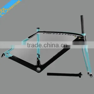 2015 Fashion Special Chinese Carbon Fiber Road Bike Frame Lightweight Carbon Road Bike Frame on Sale thumbnail-3
