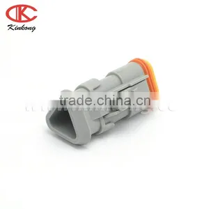 DT 3 PIN MATING CONNECTOR SET WITH LOCK 14-18 AWG TERM DT04-3P DT06-3S thumbnail-2