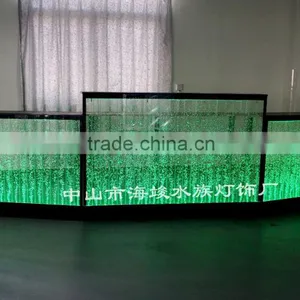 Amazing LED Water Bubble Bar Counter Front Desk Counter thumbnail-3