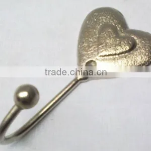 Cast Iron Hooks for Clothes With Nickel Plated thumbnail-1