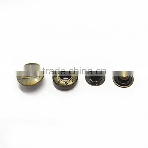 Wholesale Custom Design Cade Clothing Metal Easy Buttons thumbnail-6