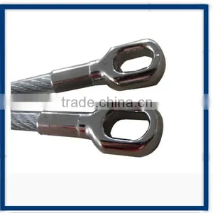 Steel Cable With O Shape Big Terminal for Security Use thumbnail-2