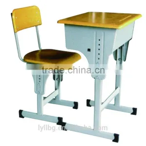 Steel School Desk and Chair Set for Students thumbnail-5
