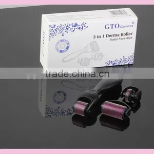 Titanium 3 in 1 Derma Roller for Face Care Dermaroller Manufacturer Price thumbnail-3