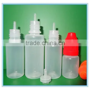 China 5ml 10ml 15ml 20ml 30ml 50ml Empty PE E-liquid Bottle e Cig Bottle thumbnail-1