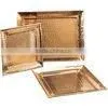 Gregorian Copper Charger Plates and Wall Decor Plates thumbnail-1