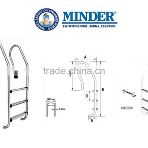 MF Series Swimming Pool Ladder Swim Pool Plastic Ladder Swimming Pool Ladder Steps thumbnail-1