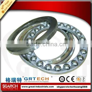 51104 51105 China Manufacturer Thrust Ball Bearing thumbnail-1